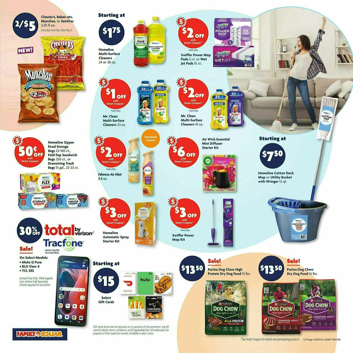 Family Dollar Weekly Ad from March 9