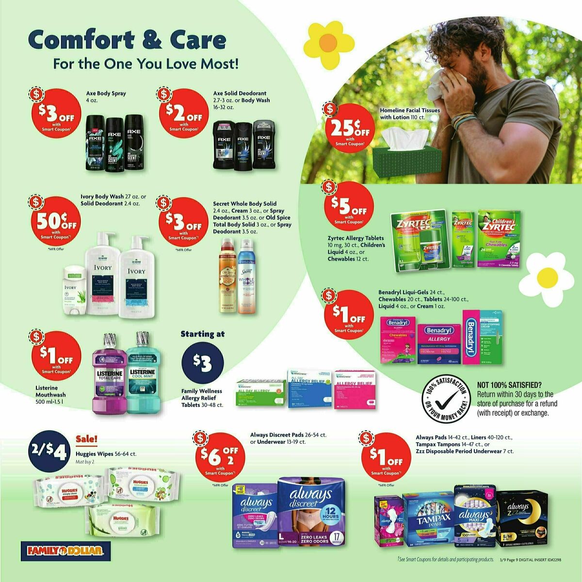 Family Dollar Weekly Ad from March 9