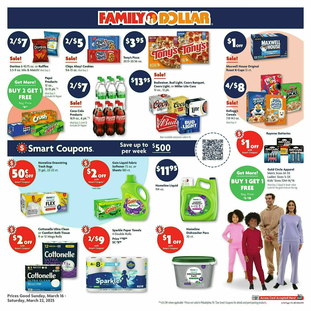Family Dollar Weekly Ad from March 16