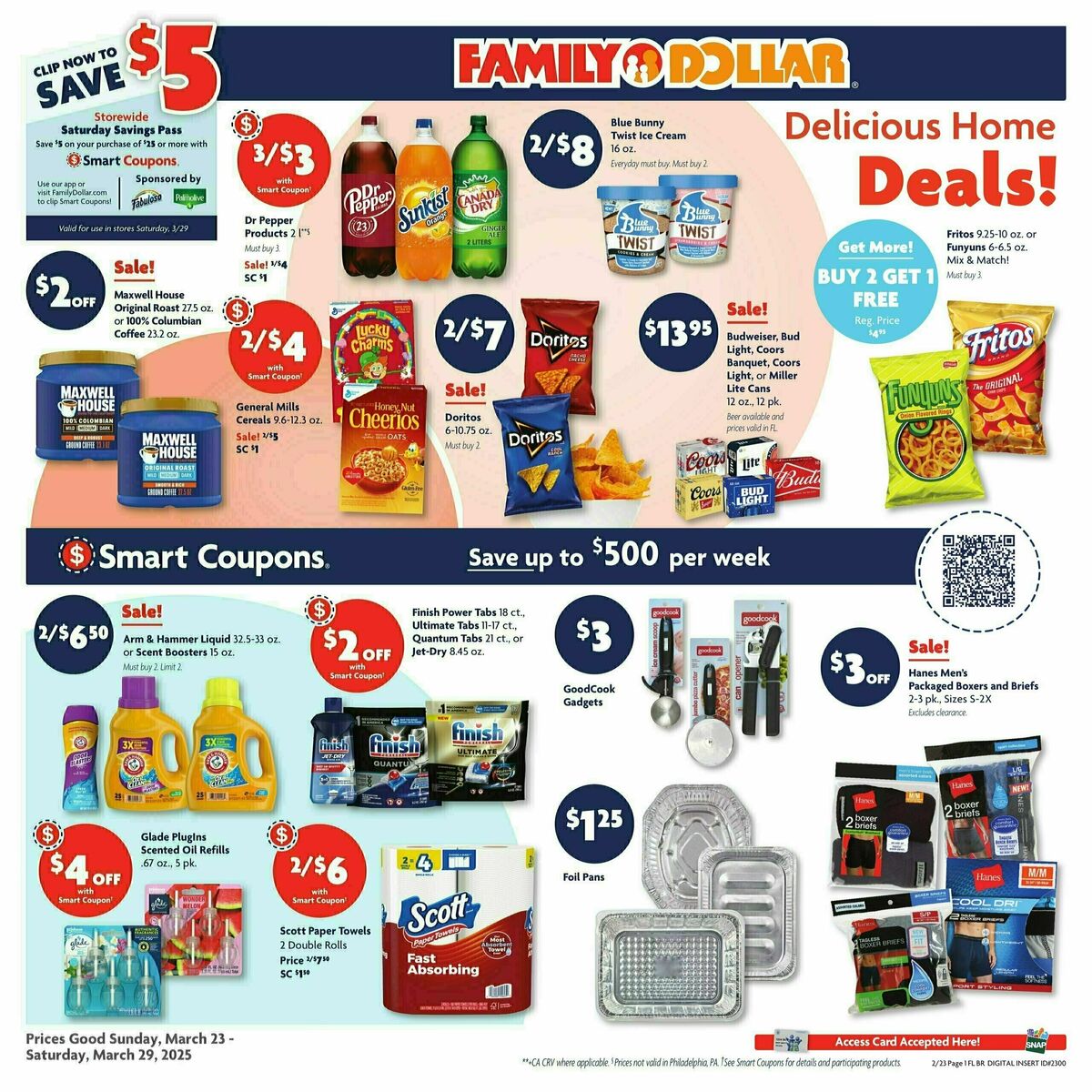 Family Dollar Weekly Ad from March 23