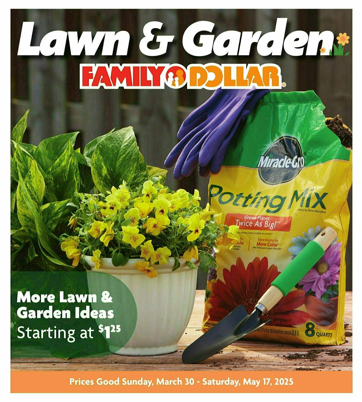 Family Dollar Lawn & Garden Book Weekly Ad from March 30