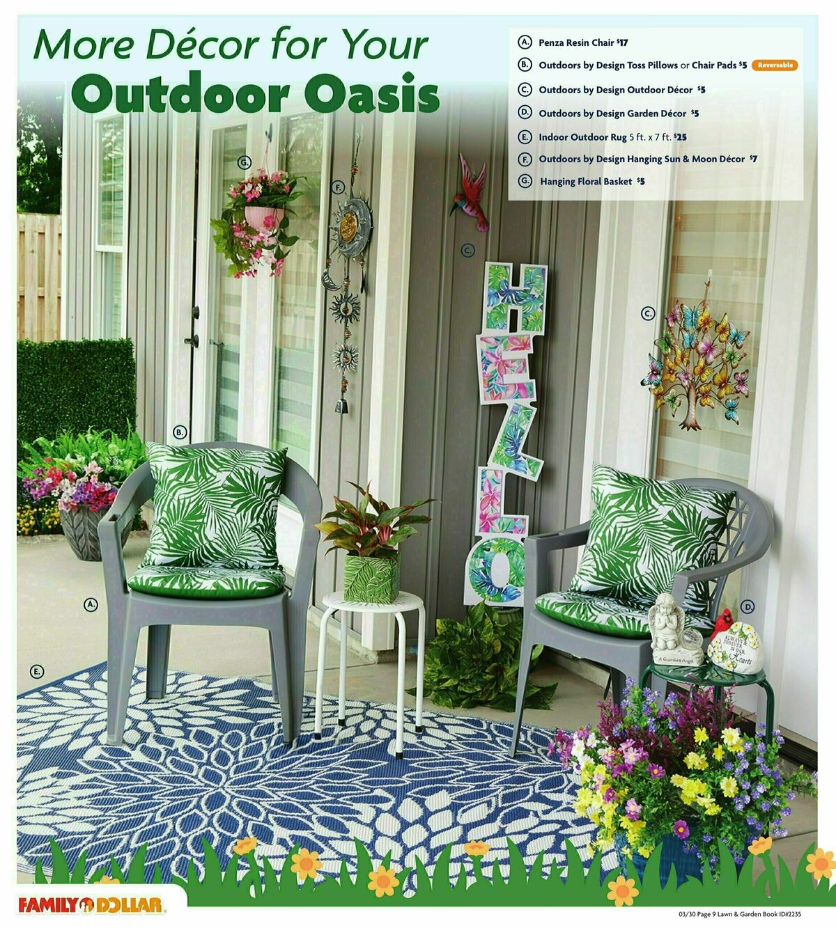 Family Dollar Lawn & Garden Book Weekly Ad from March 30