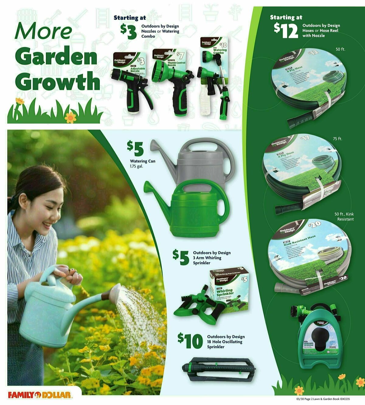 Family Dollar Lawn & Garden Book Weekly Ad from March 30