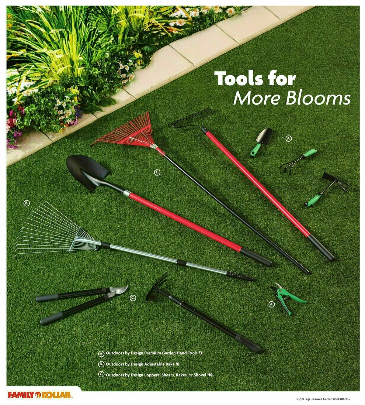 Family Dollar Lawn & Garden Book Weekly Ad from March 30