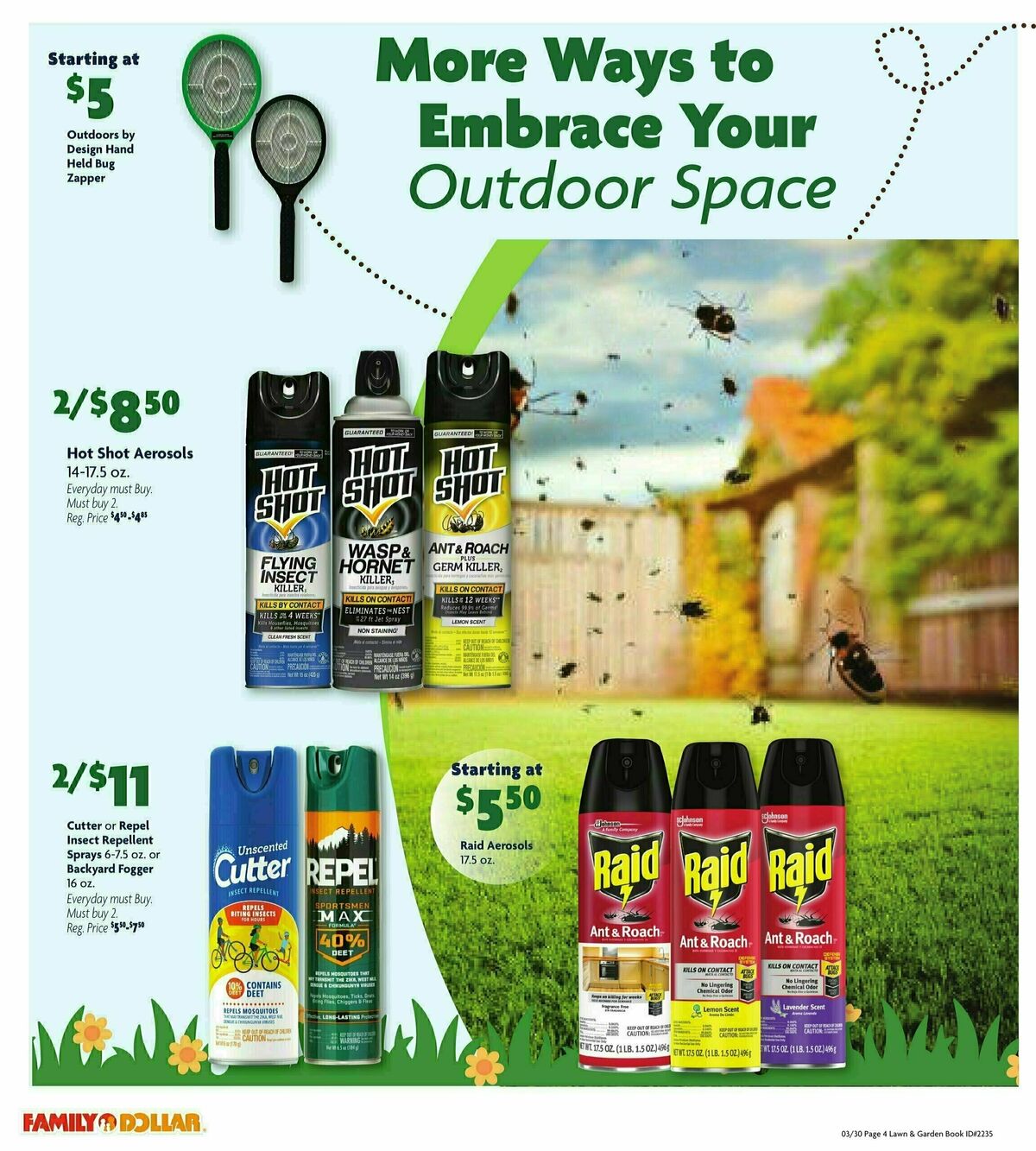 Family Dollar Lawn & Garden Book Weekly Ad from March 30