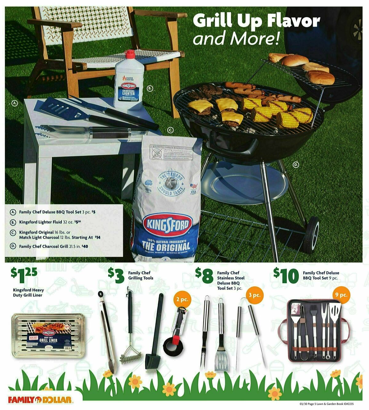Family Dollar Lawn & Garden Book Weekly Ad from March 30