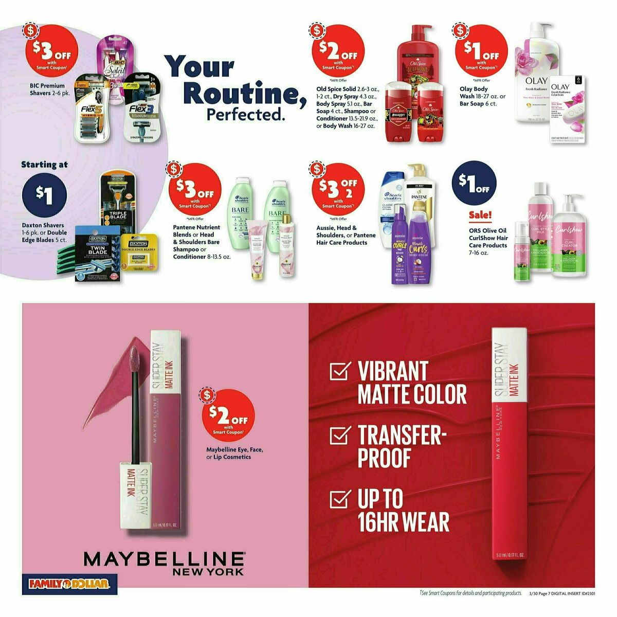 Family Dollar Weekly Ad from March 30