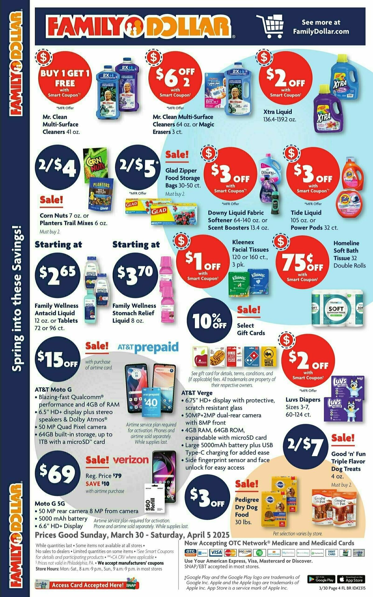 Family Dollar Weekly Ad from March 30