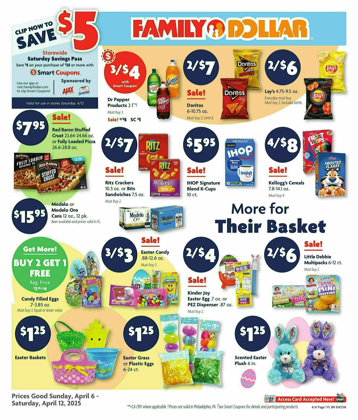 Family Dollar Weekly Ad from April 6