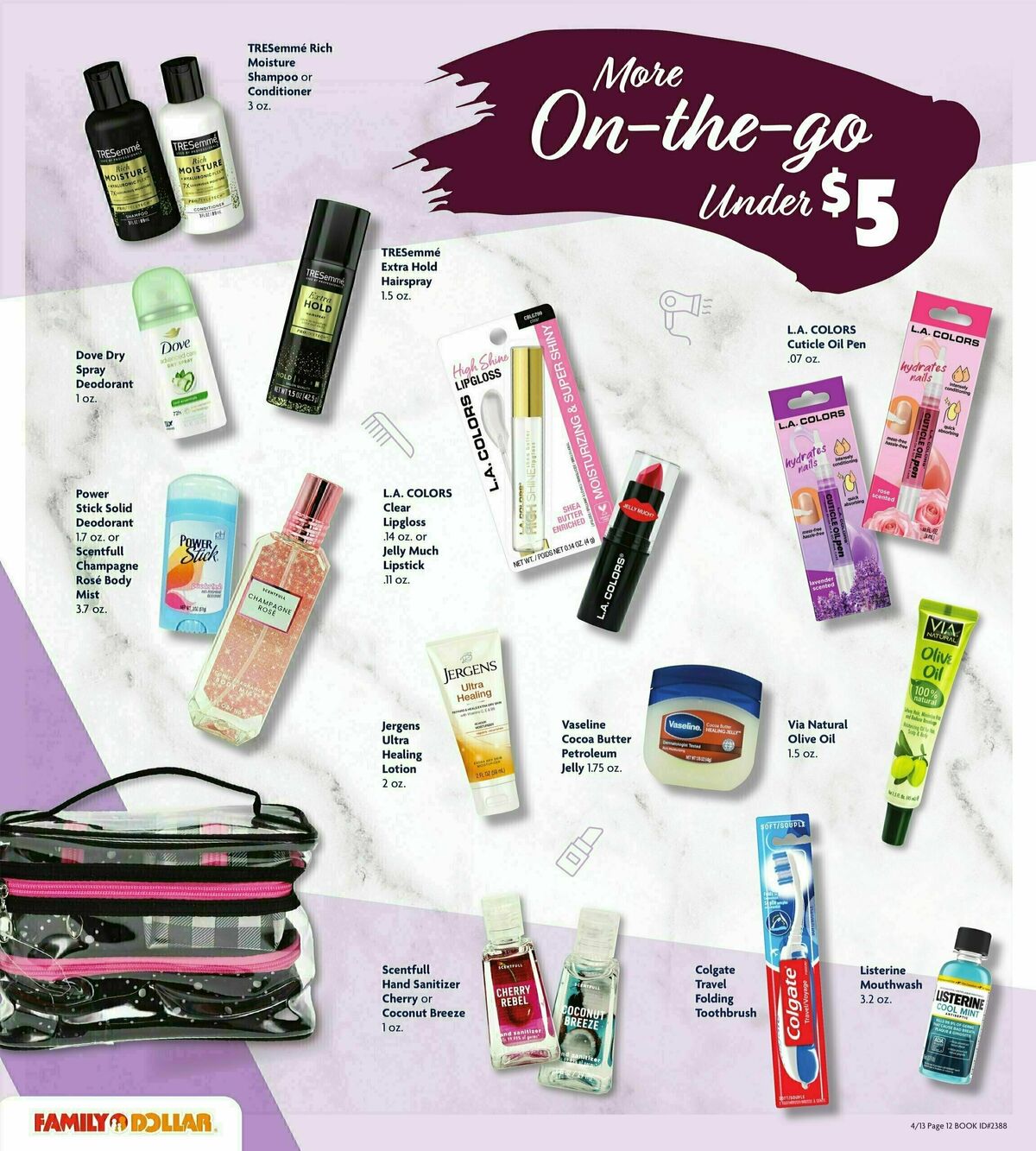 Family Dollar Beauty Book Weekly Ad from April 13