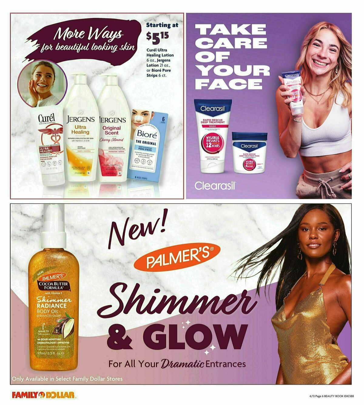 Family Dollar Beauty Book Weekly Ad from April 13