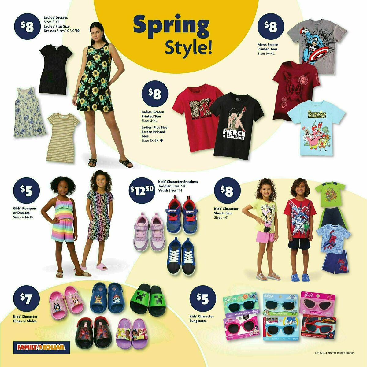 Family Dollar Weekly Ad from April 13