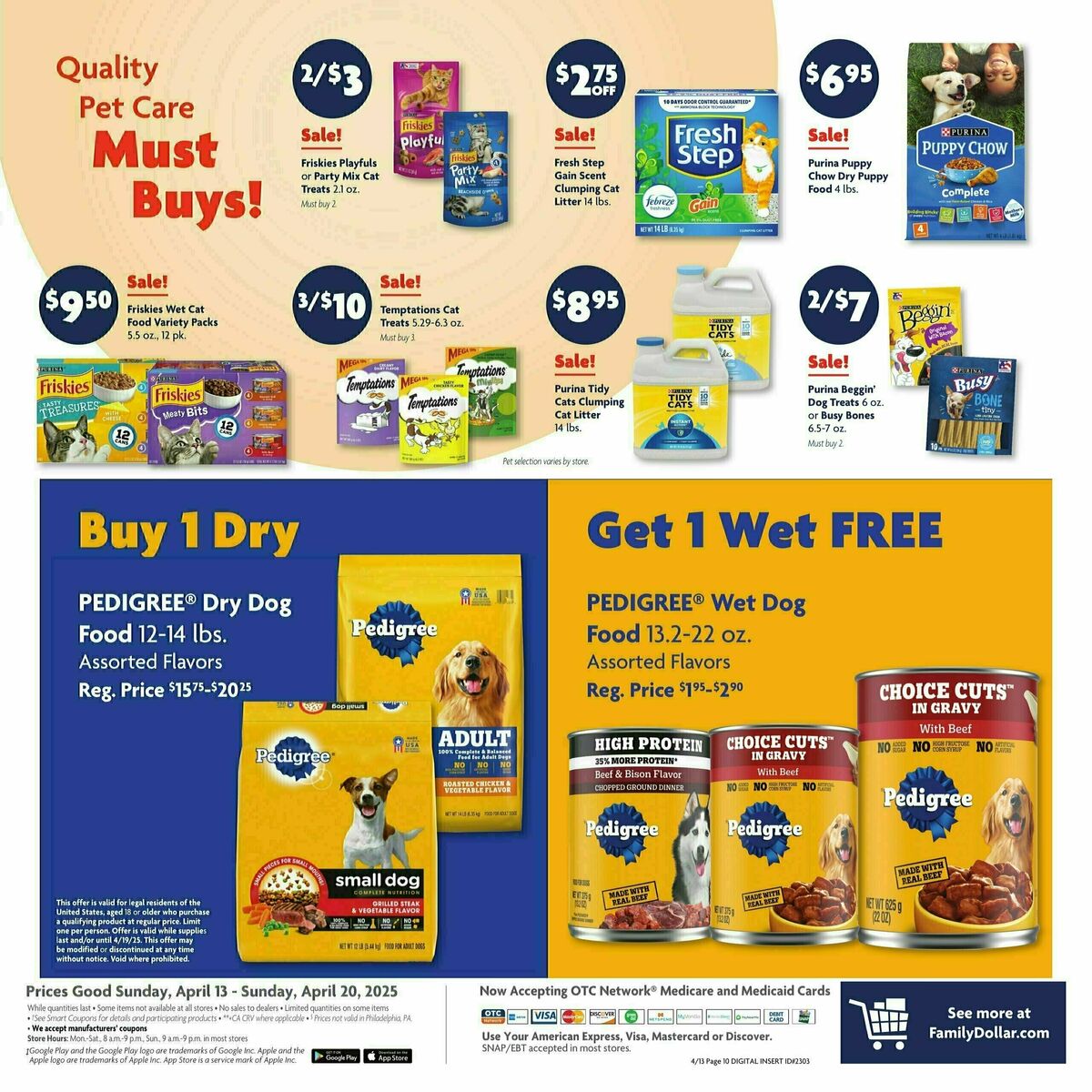 Family Dollar Weekly Ad from April 13