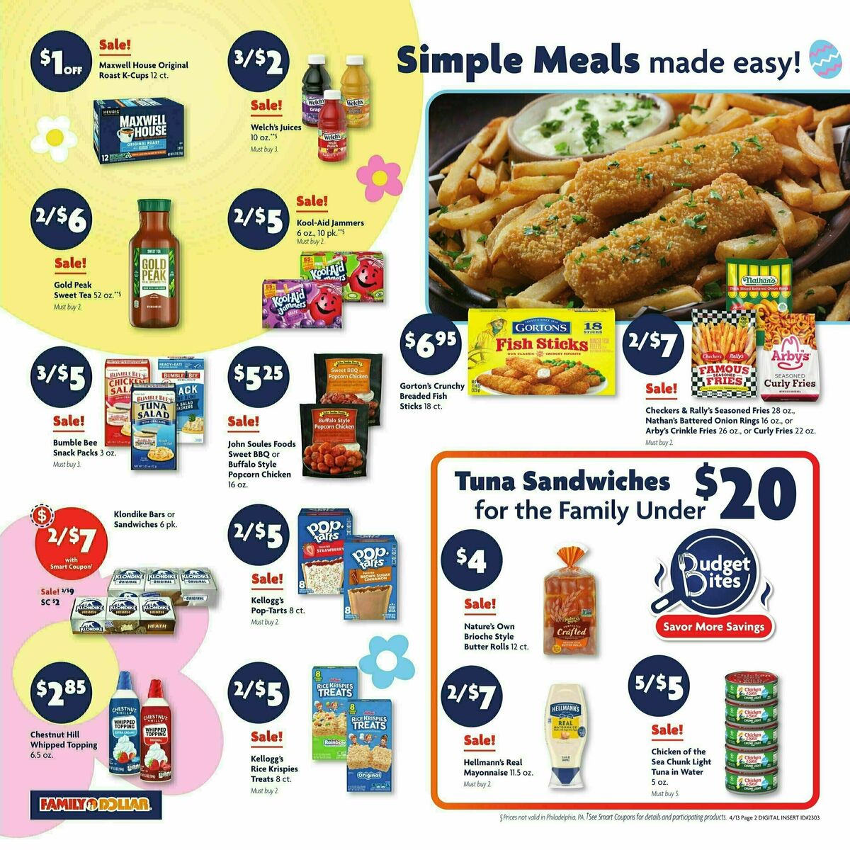 Family Dollar Weekly Ad from April 13