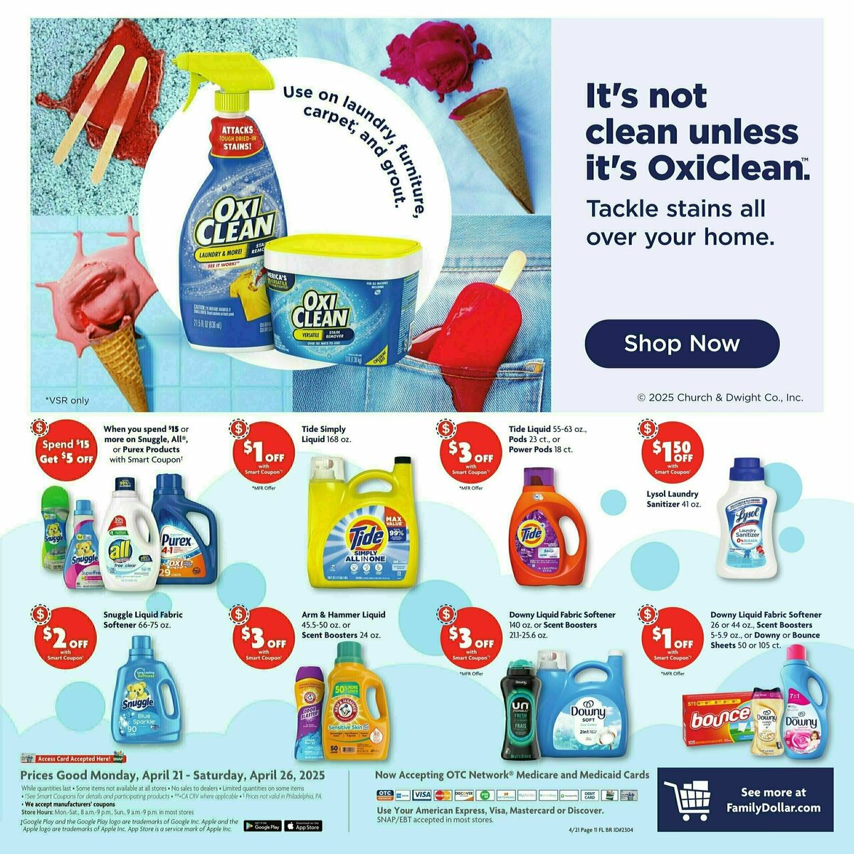 Family Dollar Weekly Ad from April 21