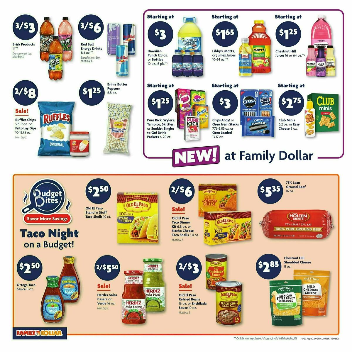 Family Dollar Weekly Ad from April 27