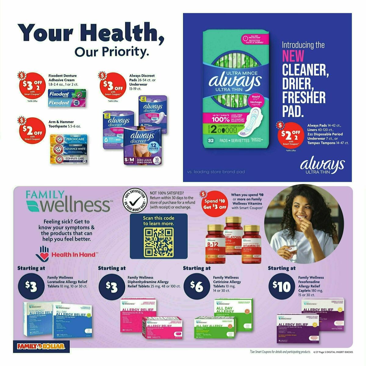 Family Dollar Weekly Ad from April 27