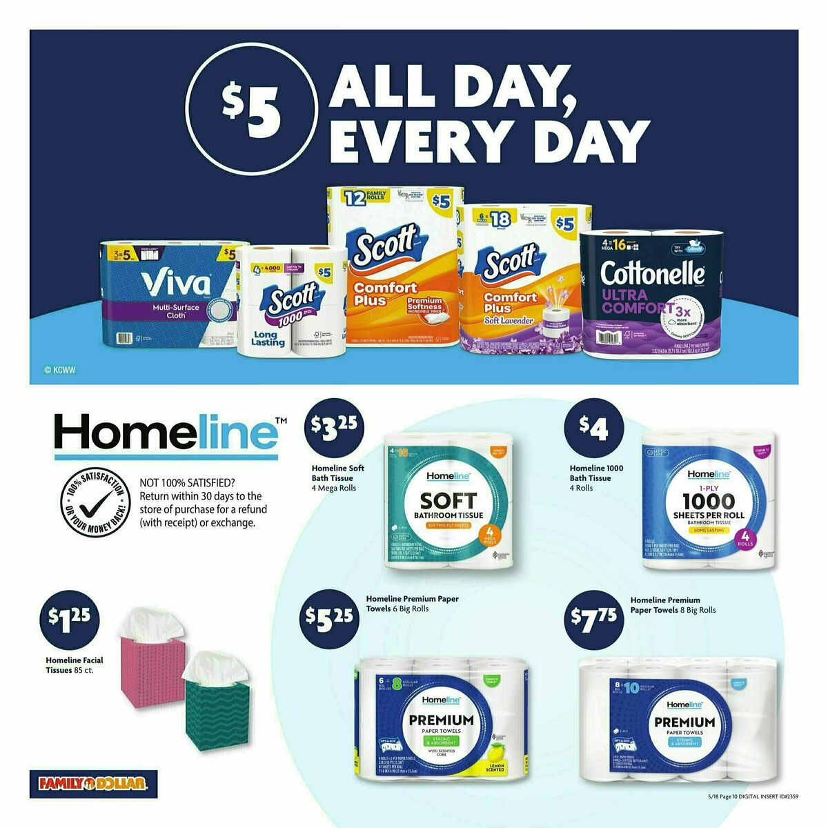 Family Dollar Weekly Ad from May 18