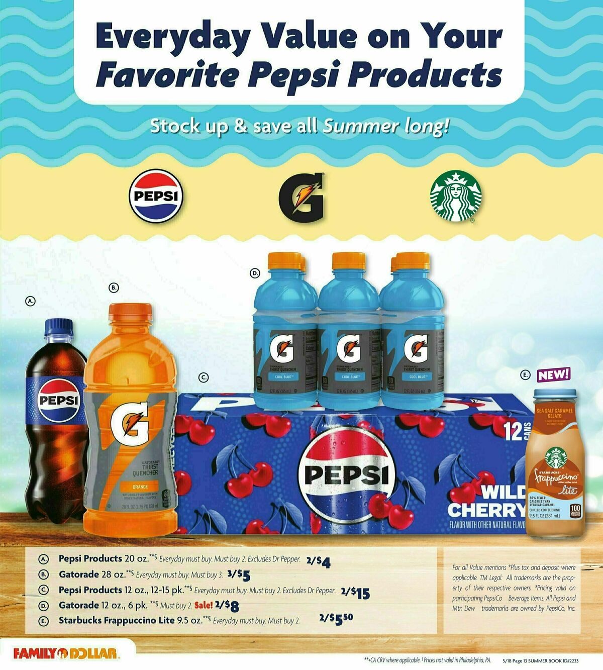 Family Dollar Summer Book Weekly Ad from May 18