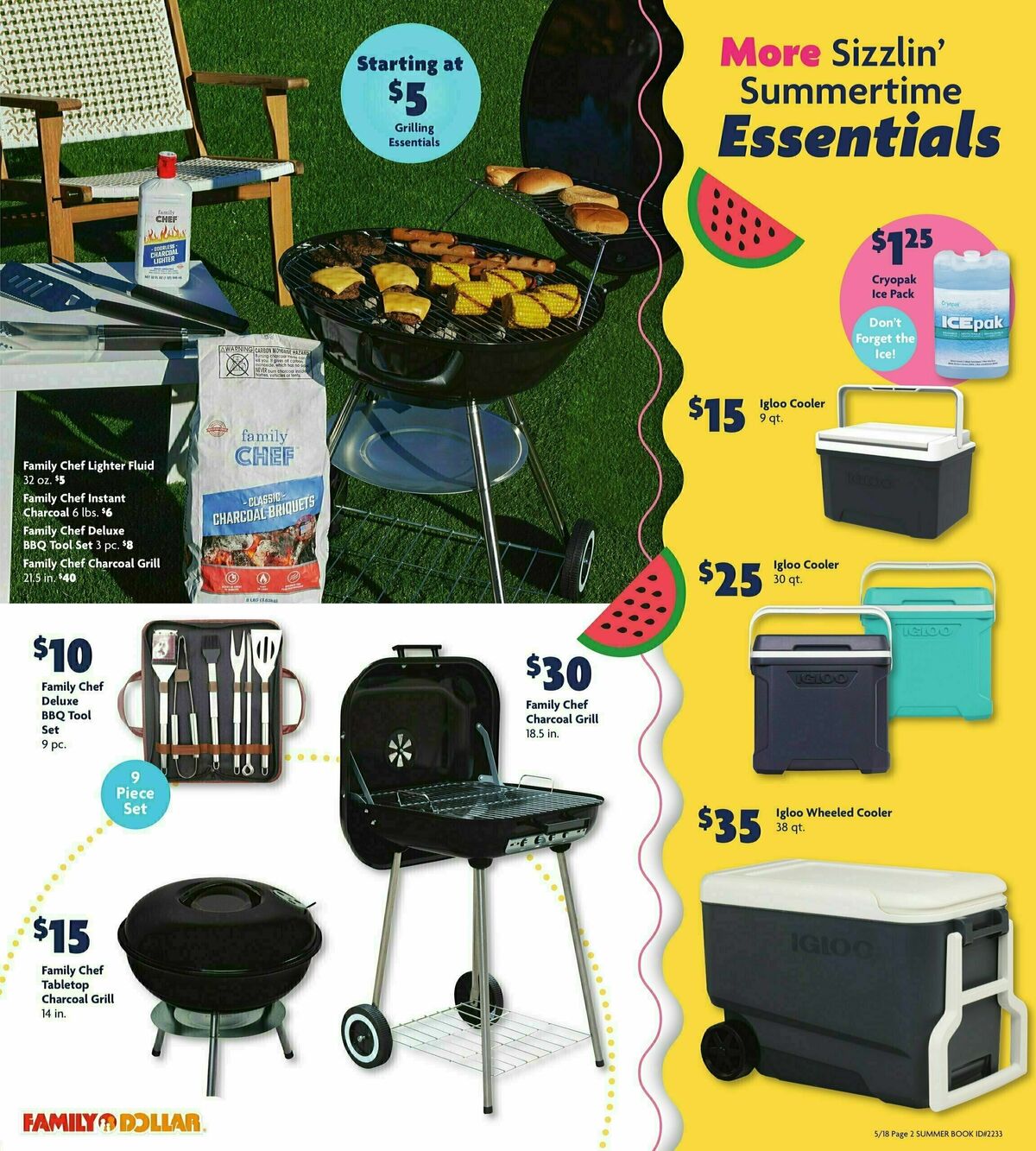 Family Dollar Summer Book Weekly Ad from May 18