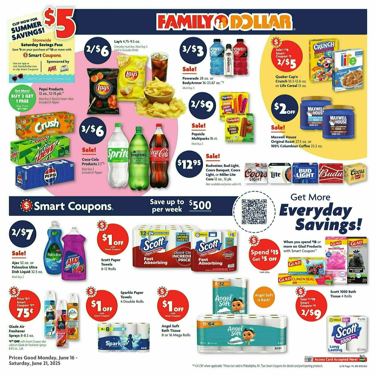 Family Dollar Weekly Ad from June 16
