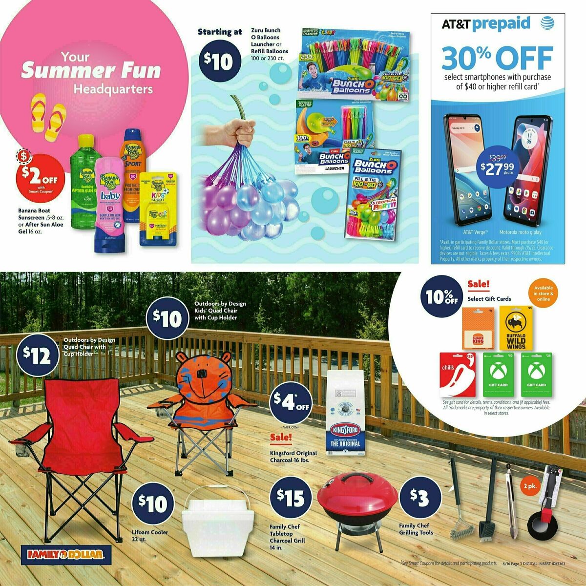 Family Dollar Weekly Ad from June 16