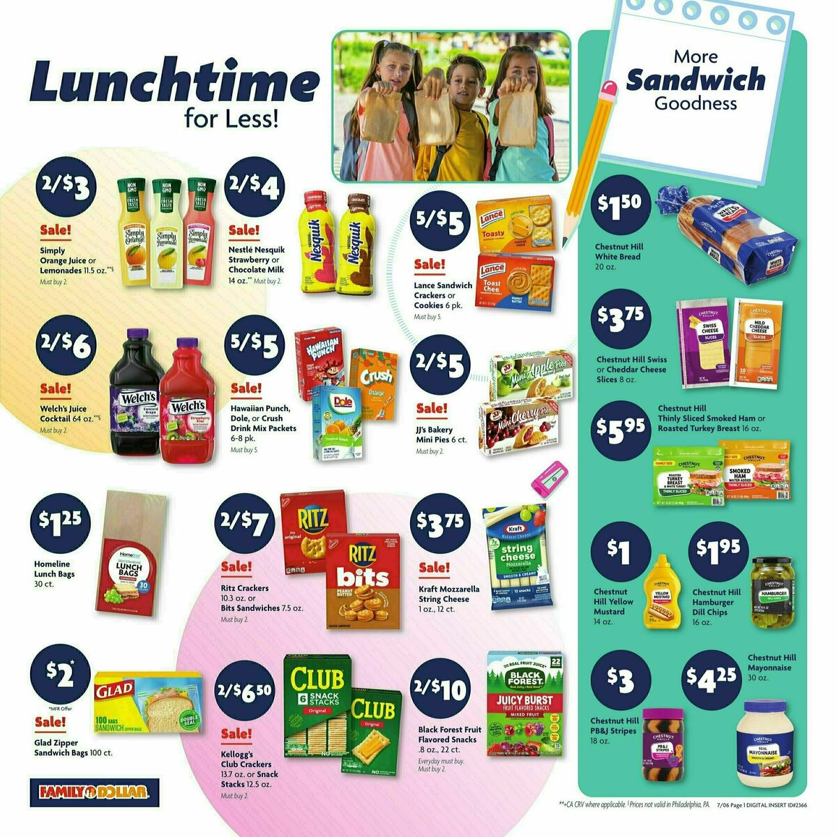 Family Dollar Weekly Ad from July 6