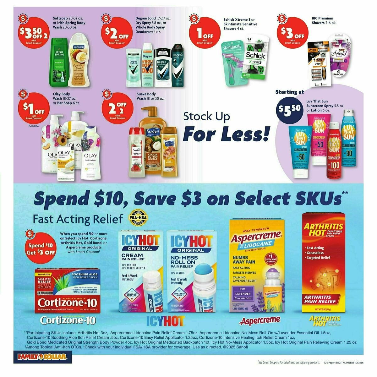Family Dollar Weekly Ad from July 6
