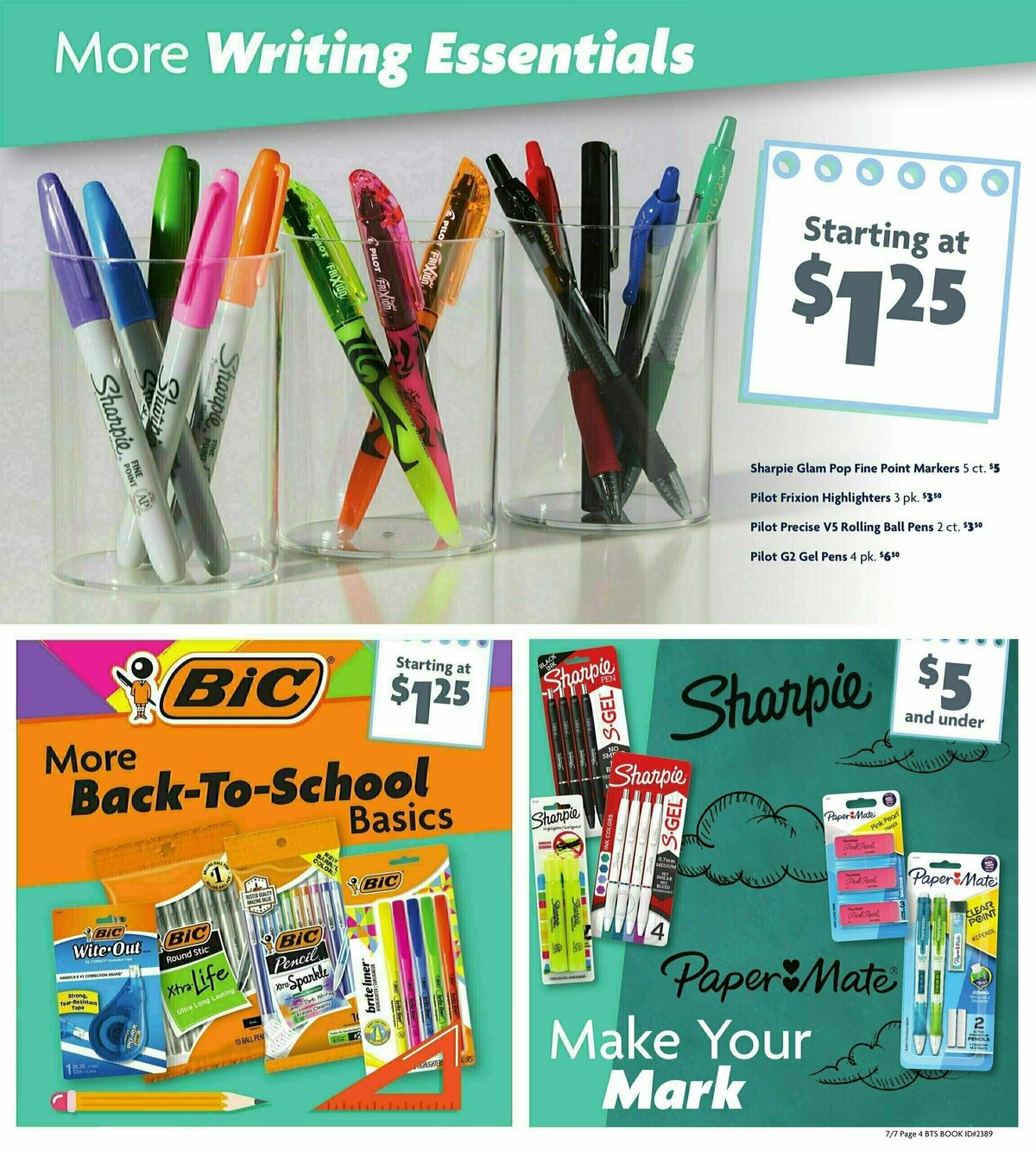 Family Dollar Back To School Book Weekly Ad from July 7