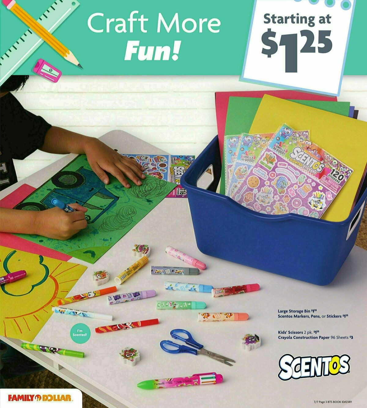 Family Dollar Back To School Book Weekly Ad from July 7