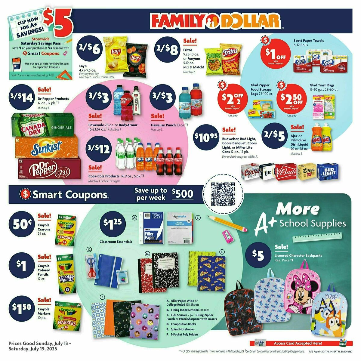 Family Dollar Weekly Ad from July 13
