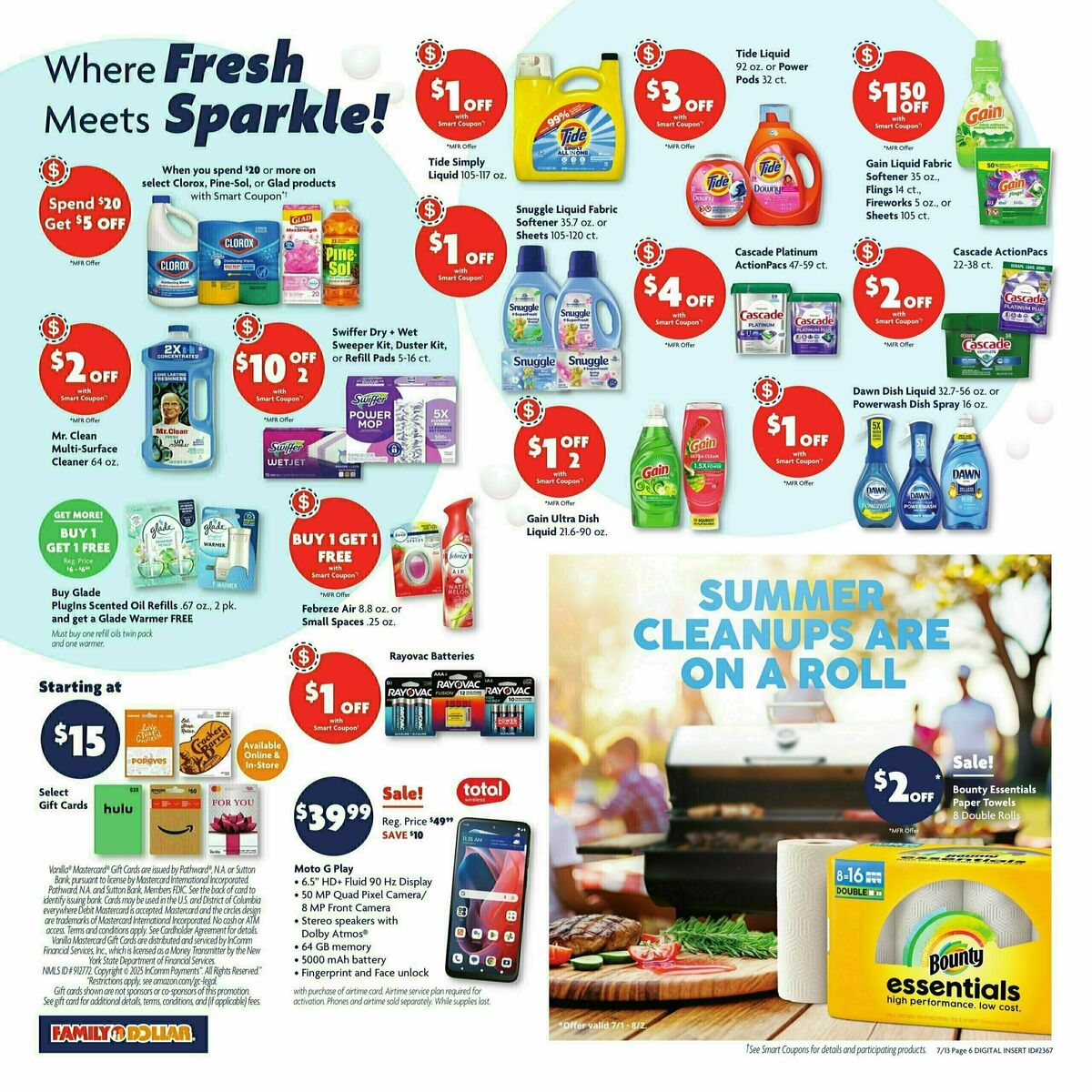 Family Dollar Weekly Ad from July 13