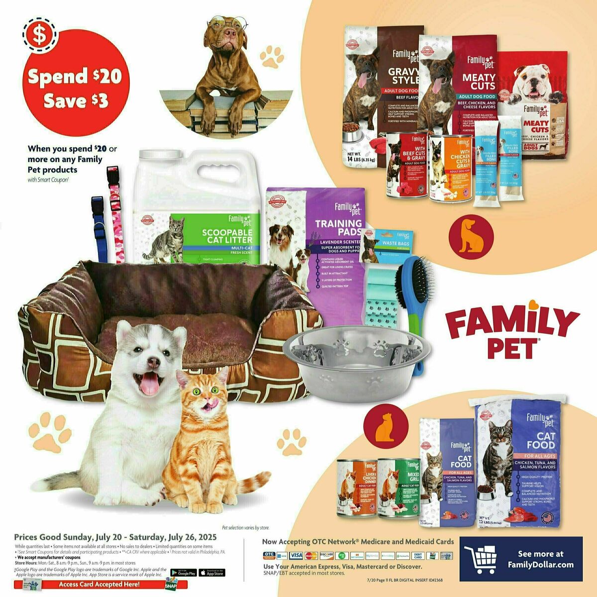 Family Dollar Weekly Ad from July 20