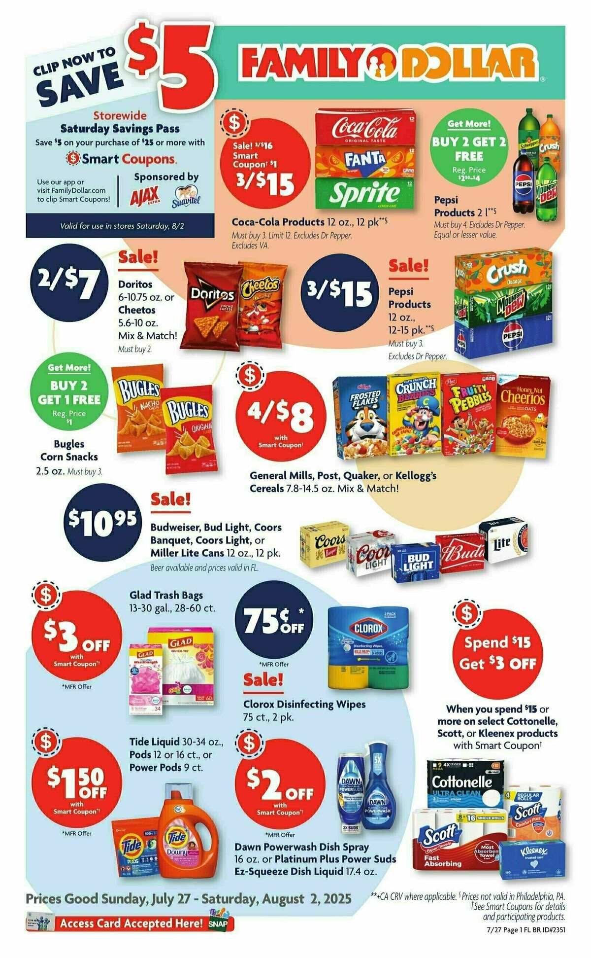 Family Dollar Weekly Ad from July 27