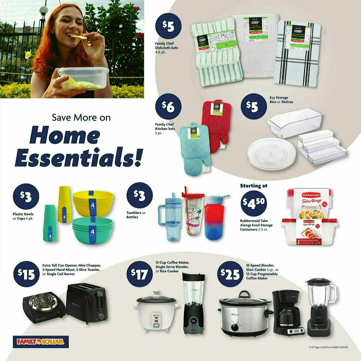 Family Dollar Weekly Ad from July 27