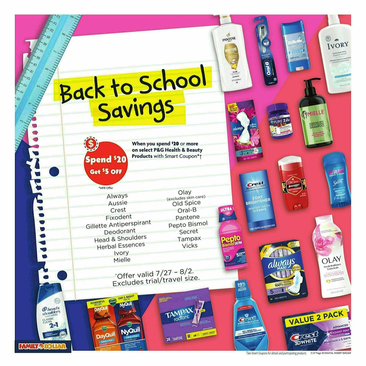 Family Dollar Weekly Ad from July 27