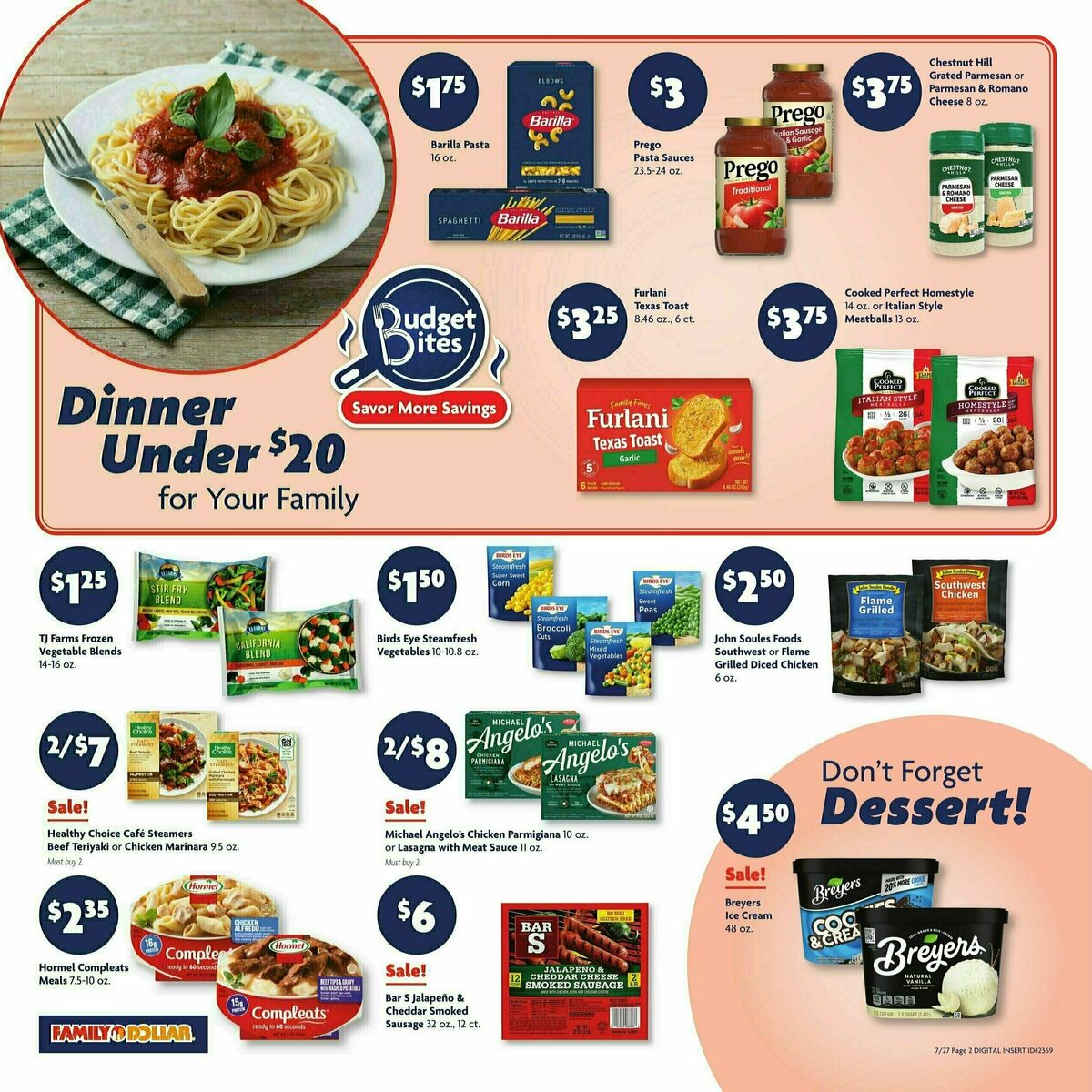 Family Dollar Weekly Ad from July 27