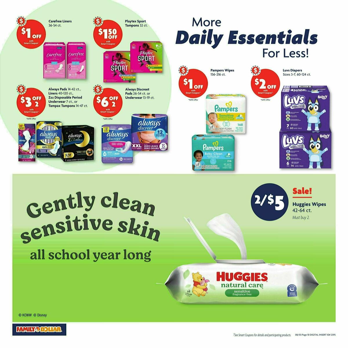 Family Dollar Weekly Ad from August 3