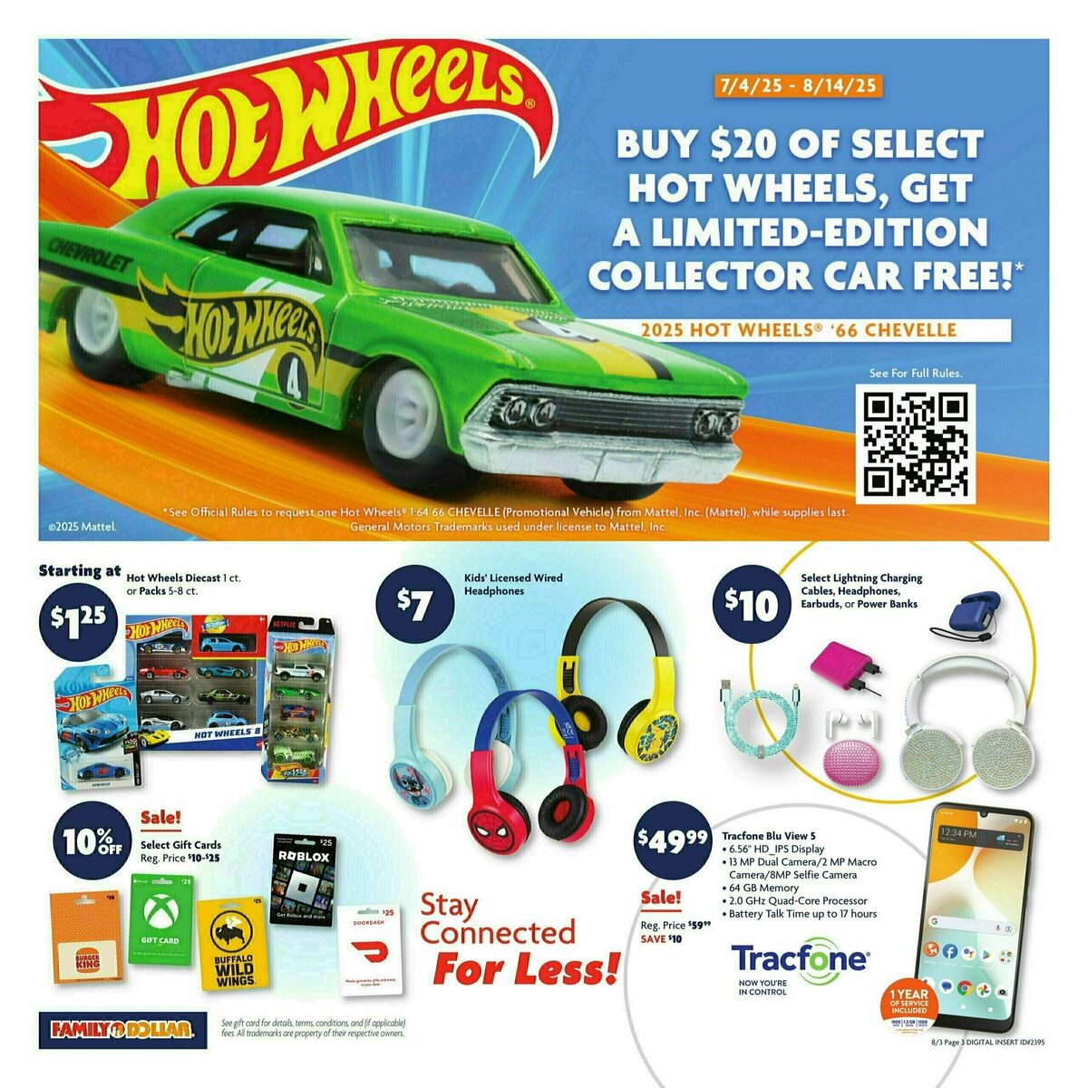 Family Dollar Weekly Ad from August 3