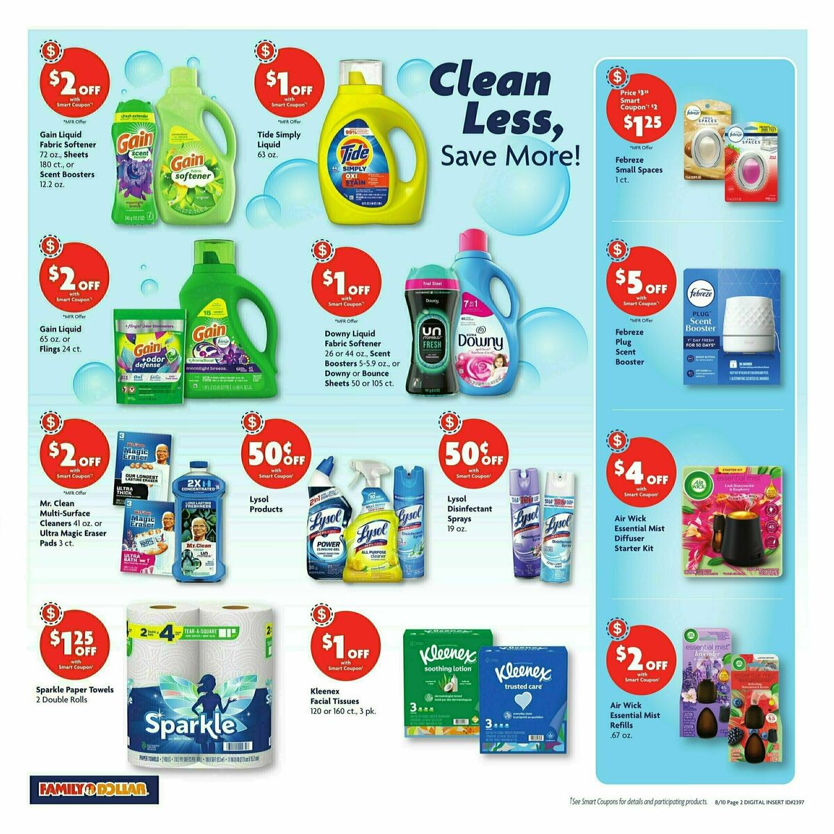 Family Dollar Weekly Ad from August 10