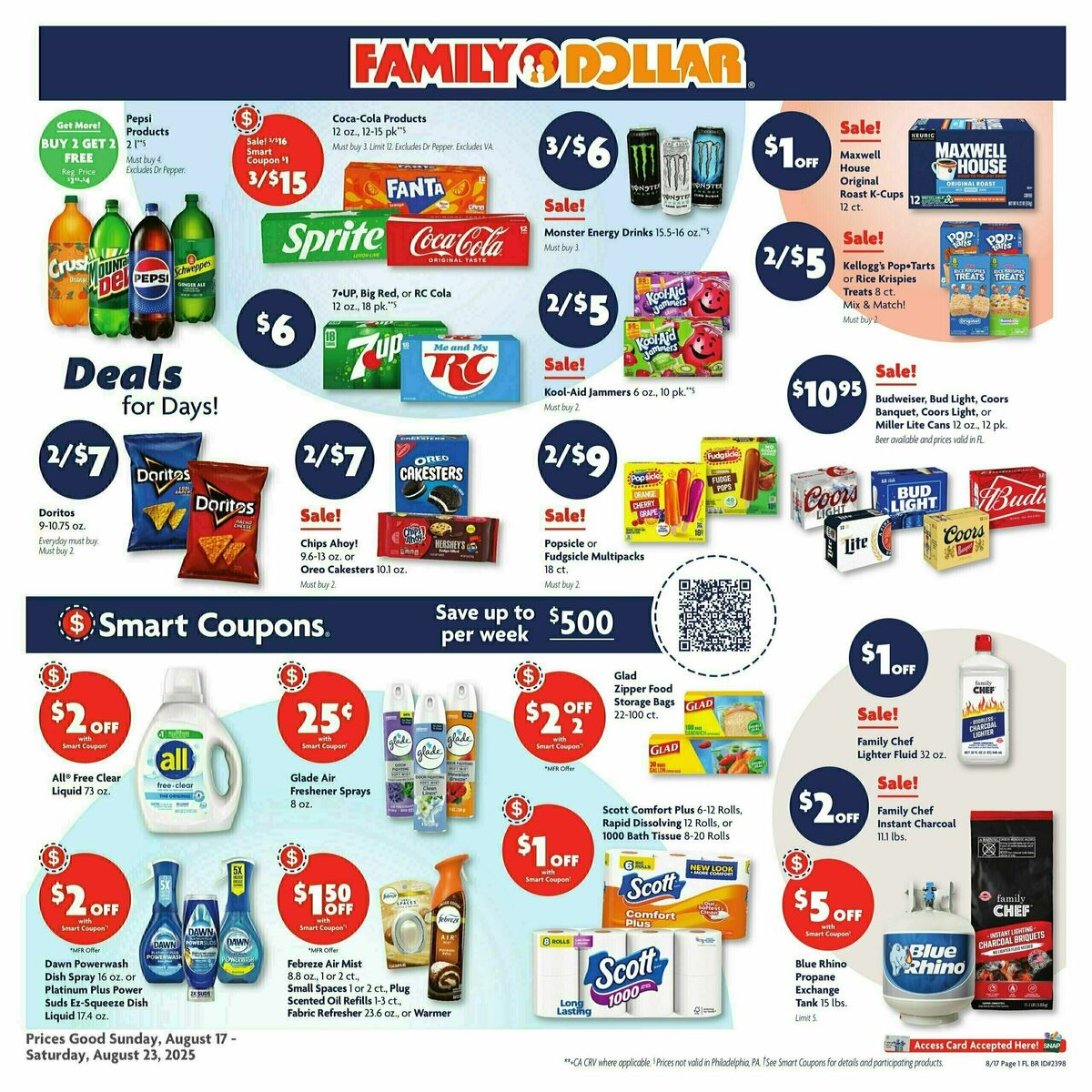 Family Dollar Weekly Ad from August 17