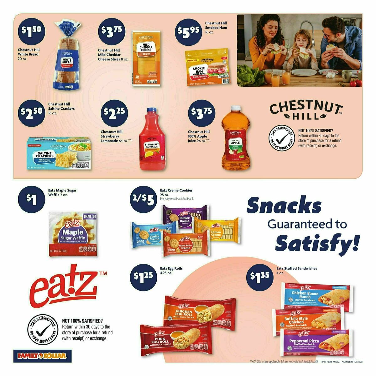 Family Dollar Weekly Ad from August 17