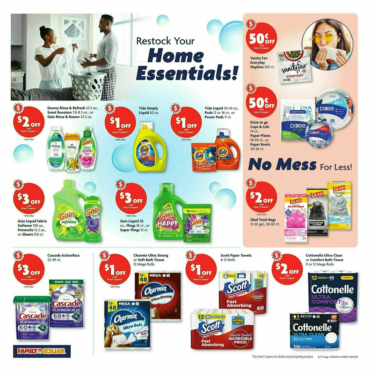 Family Dollar Weekly Ad from August 17