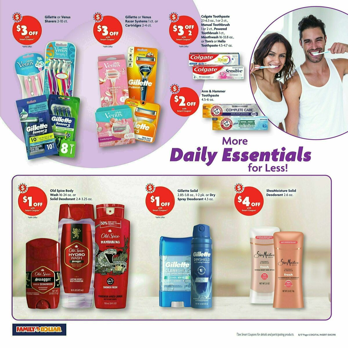 Family Dollar Weekly Ad from August 17