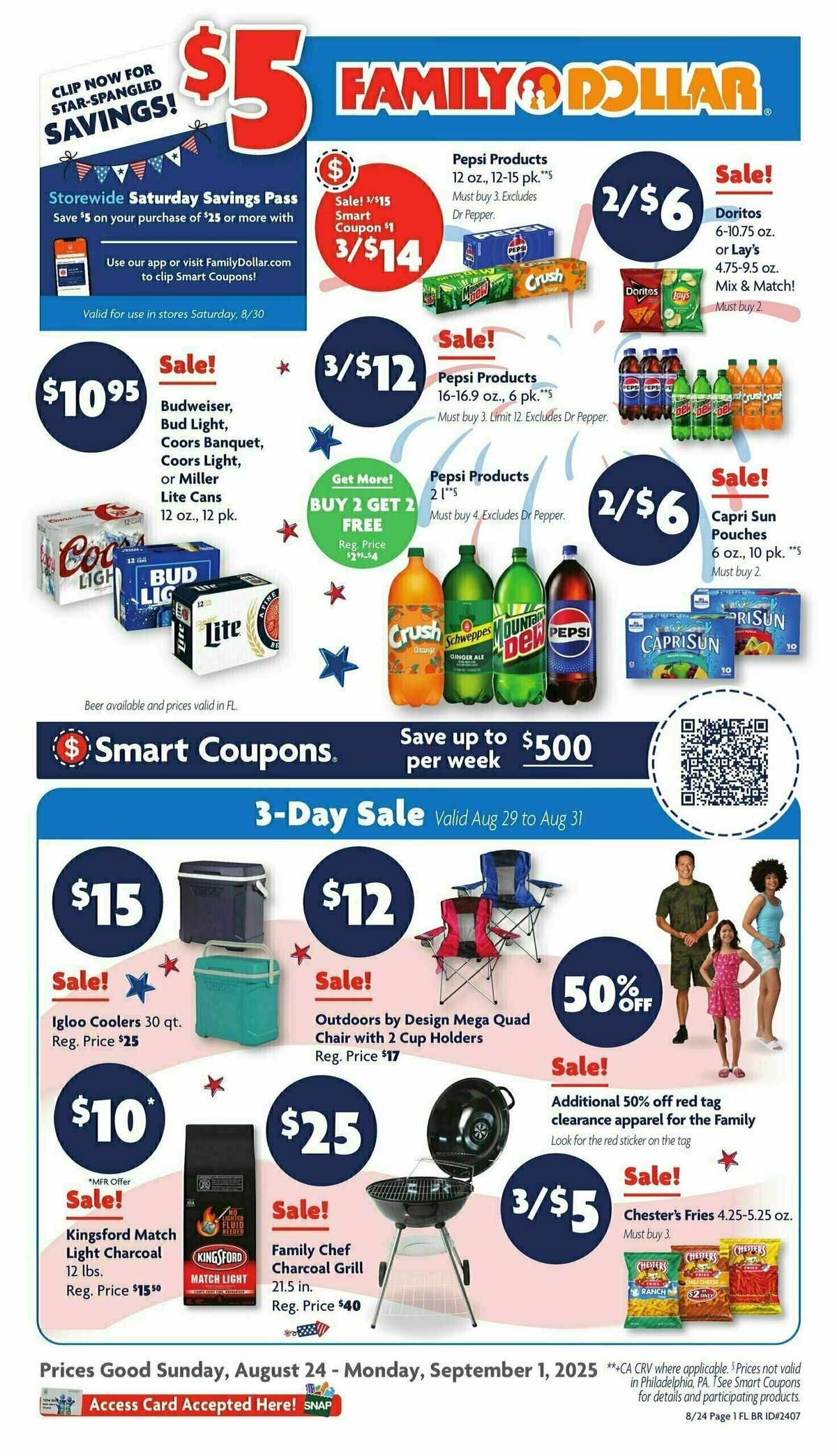 Family Dollar Weekly Ad from August 24