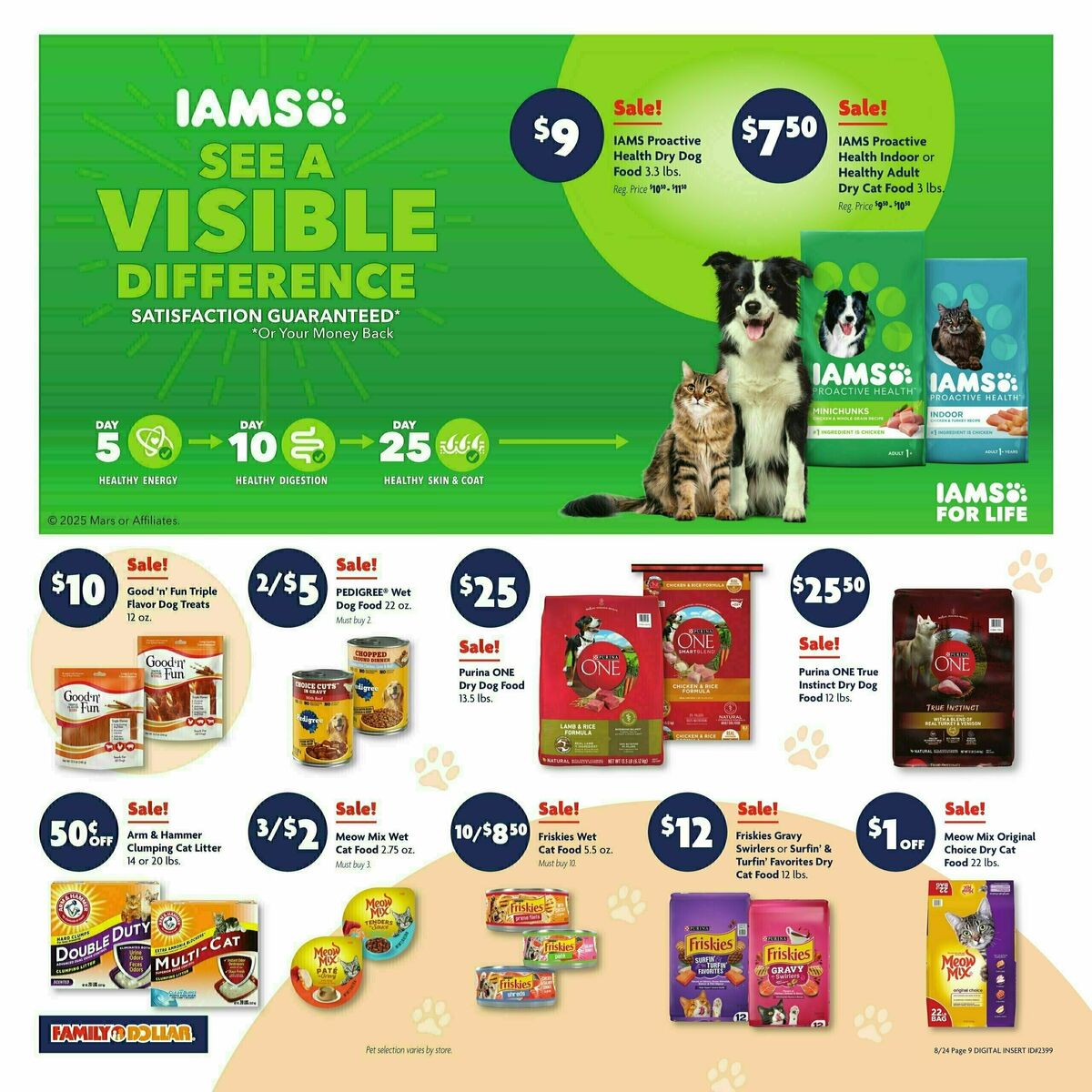 Family Dollar Weekly Ad from August 24