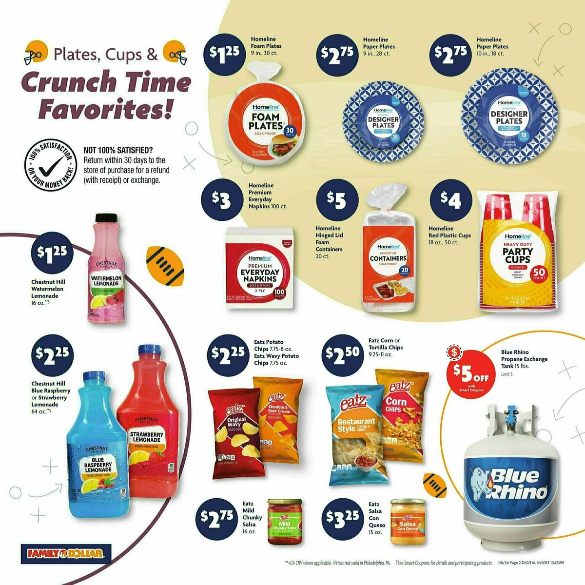 Family Dollar Weekly Ad from August 24