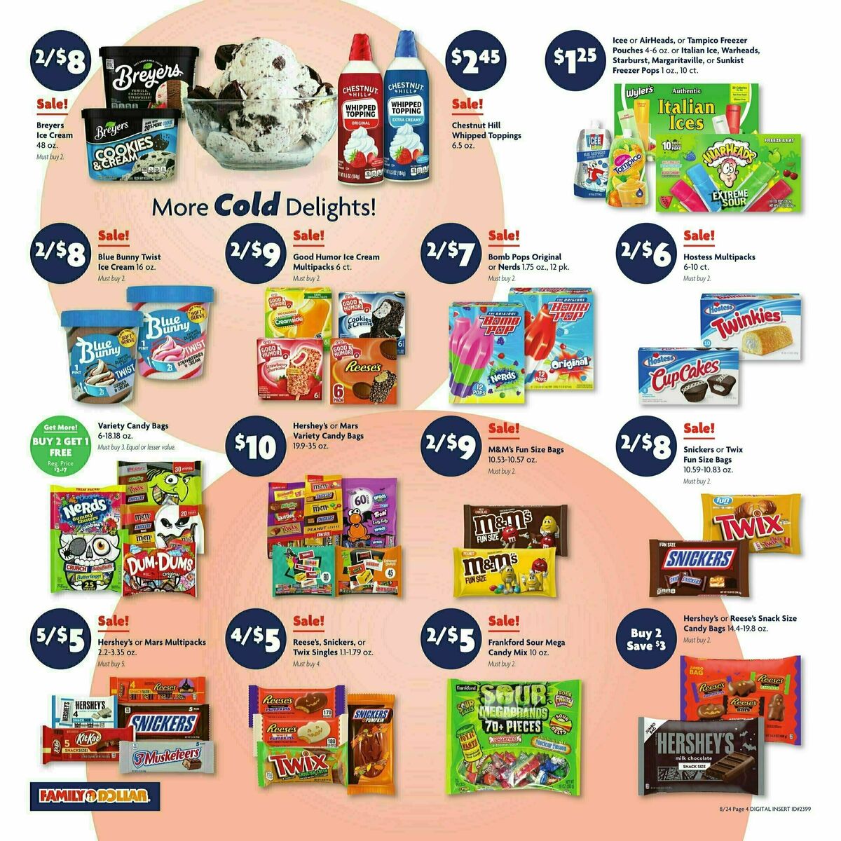 Family Dollar Weekly Ad from August 24