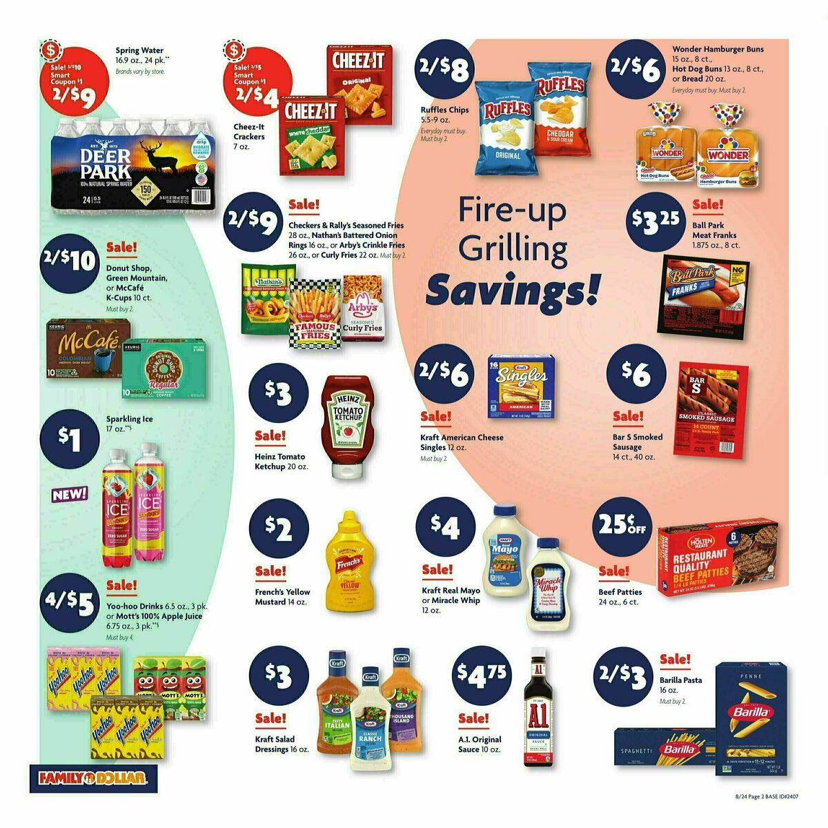 Family Dollar Weekly Ad from August 24