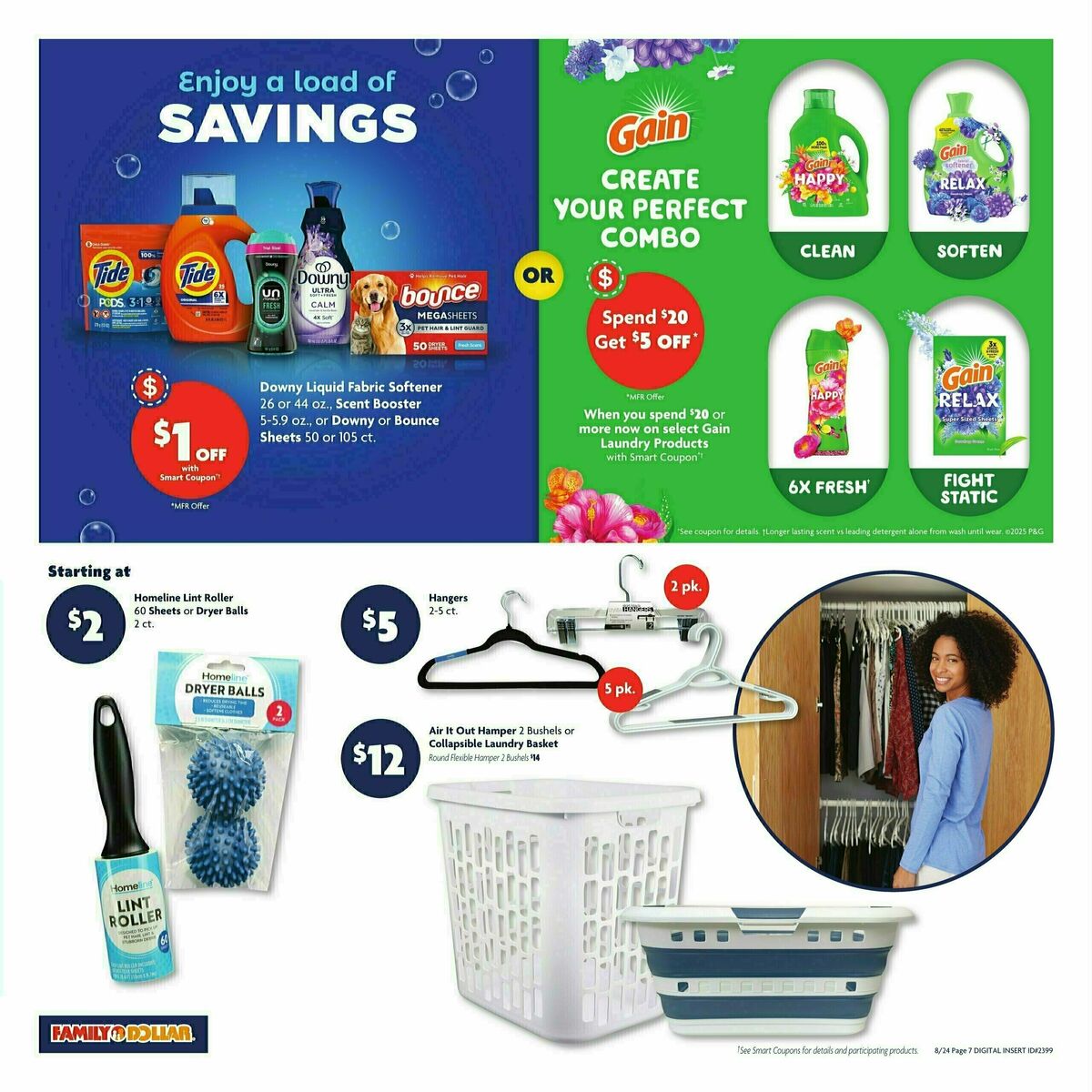 Family Dollar Weekly Ad from August 24